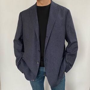 THE GIGI Italian Blue Men’s Blazer Jacket, Size XXL
